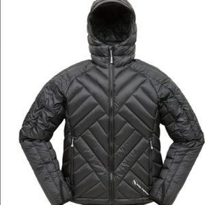 Big Agnes - Shovelhead black down puffer jacket